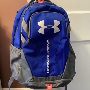Under Armour blue backpack
